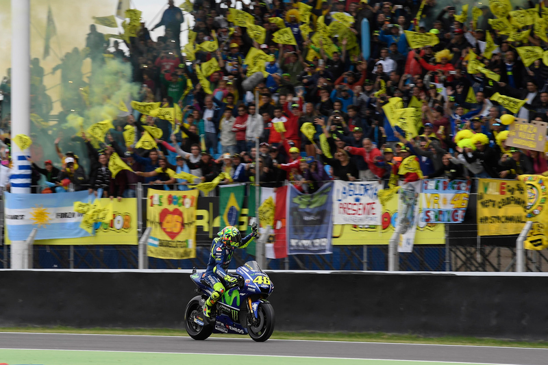 Rossi has “an account to settle” with the Circuit of the Americas. (Photo credit: Yamaha)